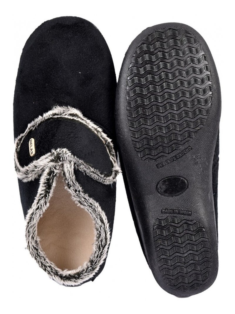 Pantufla Mujer PREMIUM SCRATCH Negro - Kiabi