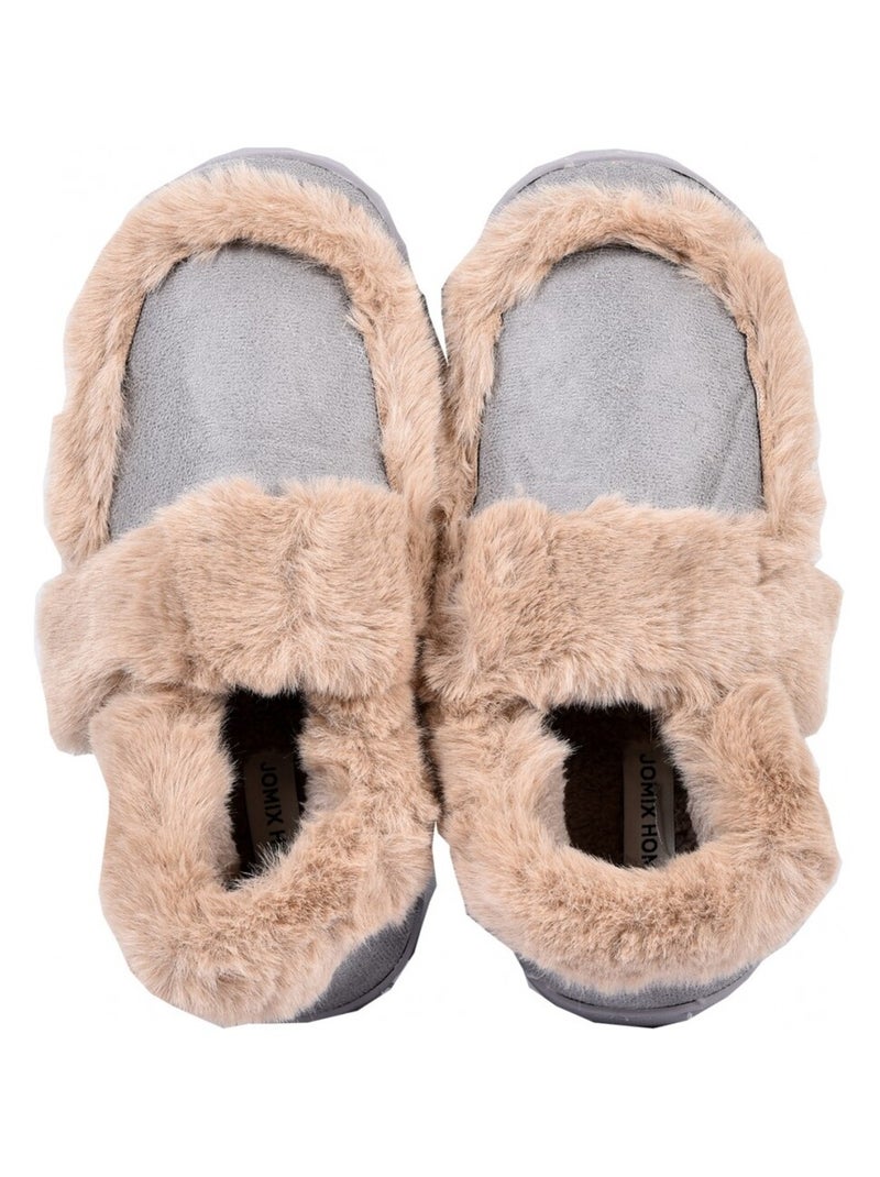 Pantufla Mujer Zapatilla COCOONING Gris - Kiabi
