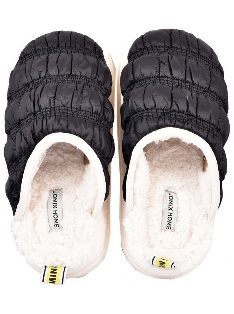 Pantufla Mujer Zapatilla COCOONING Negro - Kiabi