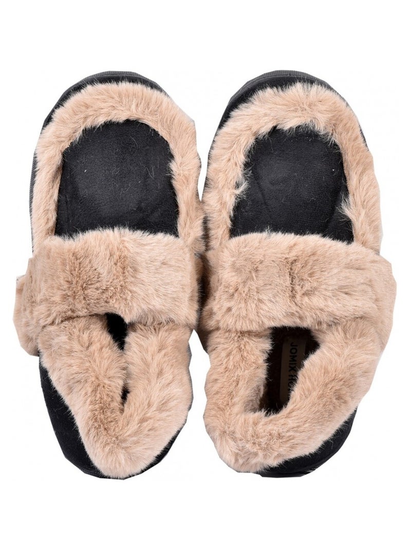 Pantufla Mujer Zapatilla COCOONING Negro - Kiabi