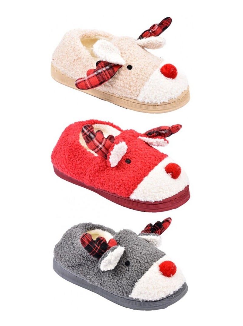 Pantufla Mujer Zapatilla Fantasía Beige/Blanco perlado/Platino - Kiabi