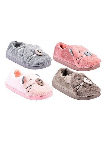 Pantufla Mujer Zapatilla Fantasía