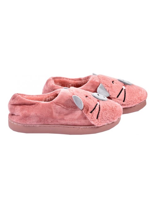 Pantufla Mujer Zapatilla Fantasía - Kiabi