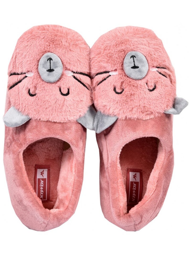 Pantufla Mujer Zapatilla Fantasía Rosa frambuesa - Kiabi