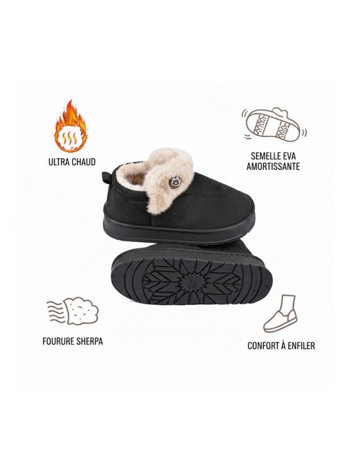 Pantuflas altas hombre MU10162 - Kiabi