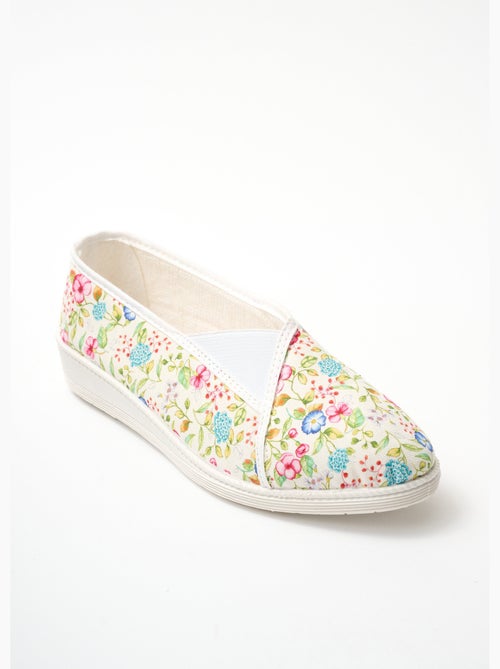 Pantuflas anchas confort elásticas - Afibel - Kiabi