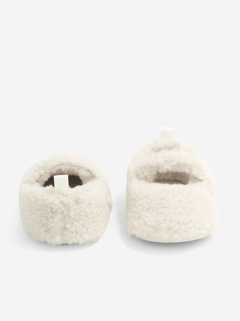 Pantuflas bailarinas Beige - Kiabi