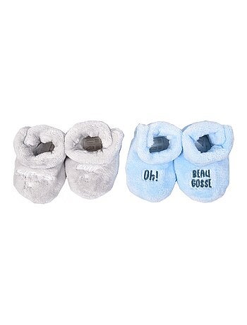 Pantuflas bebé Cocooning Fantasía - Pack de 2