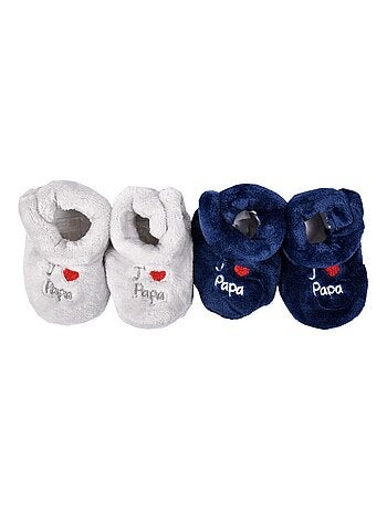 Pantuflas bebé Cocooning Fantasía - Pack de 2