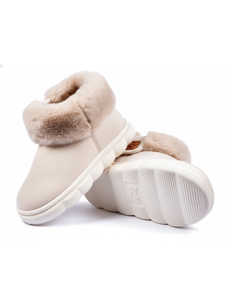 Pantuflas Botines Niña Cálidas y Ligeras MP9760 Beige - Kiabi