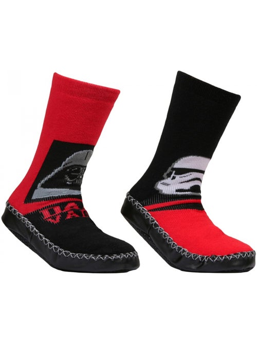 Pantuflas calcetines pack de 2 STAR WARS - Kiabi
