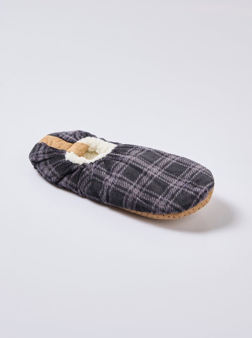 Pantuflas cálidas con forro de sherpa - AFIBEL - Kiabi