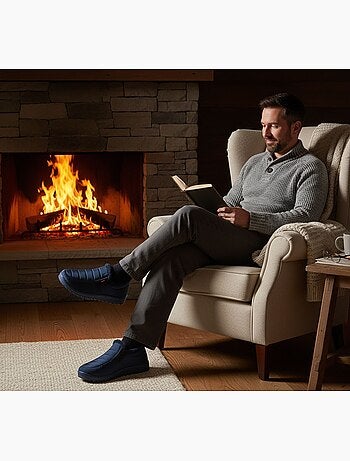 Pantuflas charentaises altas PREMIUM MU9738