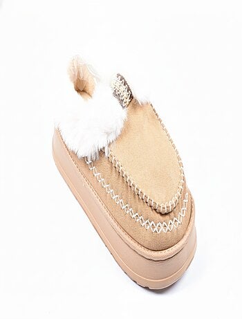 Pantuflas Charentaises Ultra Ligeras Sherpa MD10158