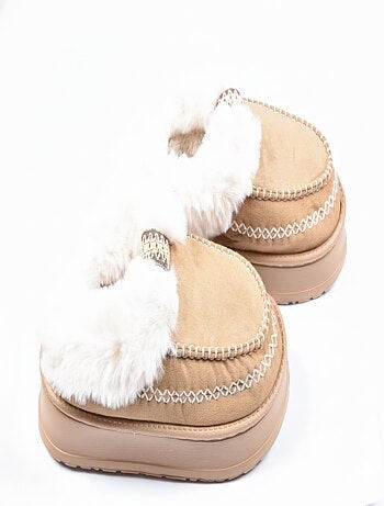 Pantuflas Charentaises Ultra Ligeras Sherpa MD10158