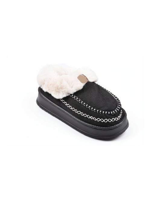 Pantuflas Charentaises Ultra Ligeras Sherpa MD10158 - Kiabi