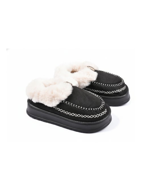 Pantuflas Charentaises Ultra Ligeras Sherpa MD10158 - Kiabi