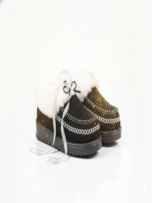 Pantuflas Charentaises Ultra Ligeras Sherpa MD10158 - Kiabi