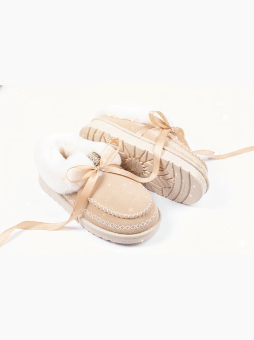 Pantuflas Charentaises Ultra Ligeras Sherpa MD10158 - Kiabi