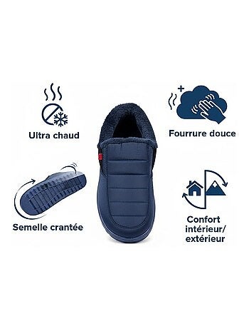 Pantuflas charentesas altas PREMIUM MU9738