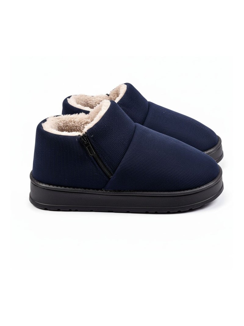 Pantuflas charentesas botín altas Azul marino - Kiabi