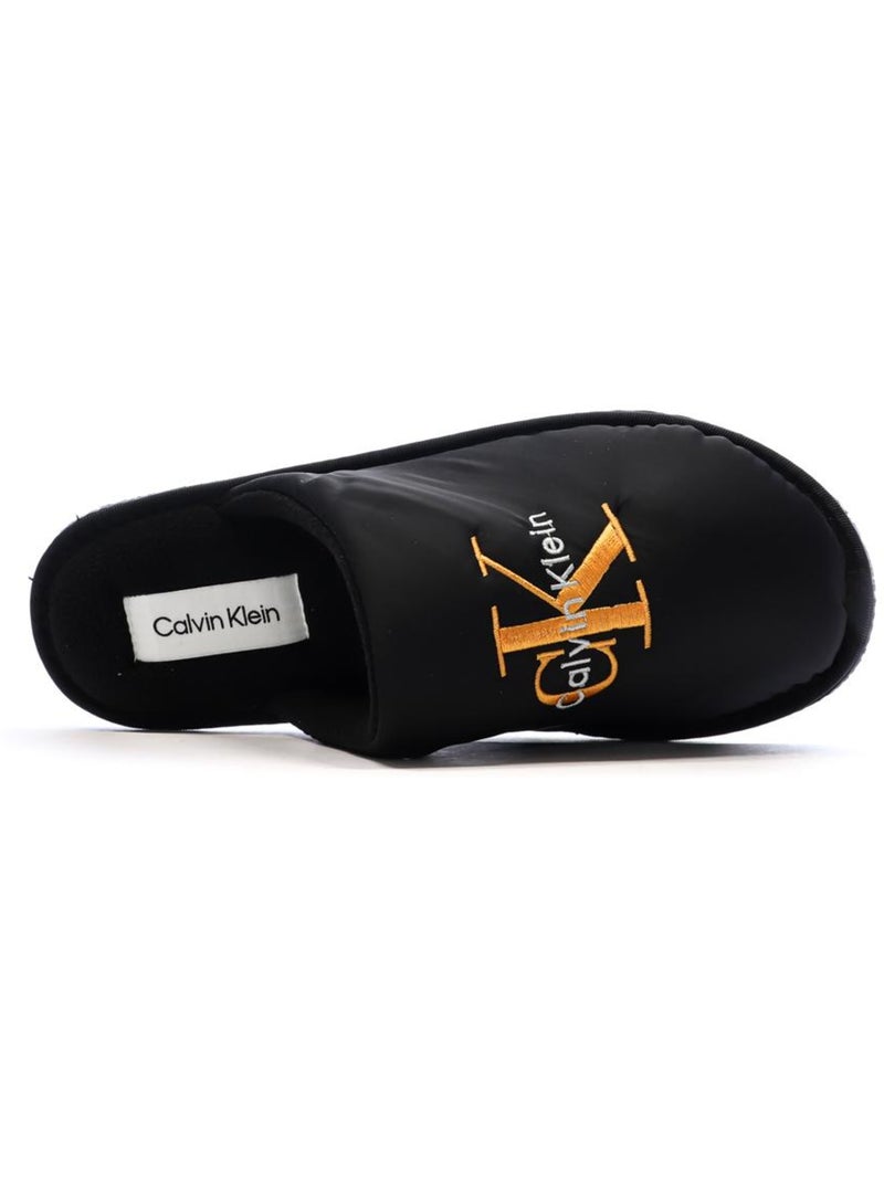 Pantuflas de Hombre Calvin Klein Jeans Negro - Kiabi