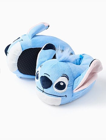 Pantuflas de Peluche con Orejas Stitch 3D