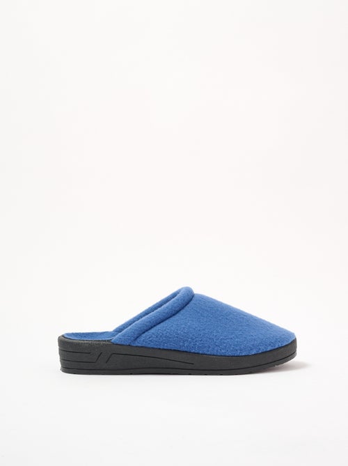 Pantuflas de vellón ancho confort mula mixta - Afibel - Kiabi