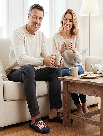 Pantuflas Hombre Mule Fantasía PHOTOPRINT