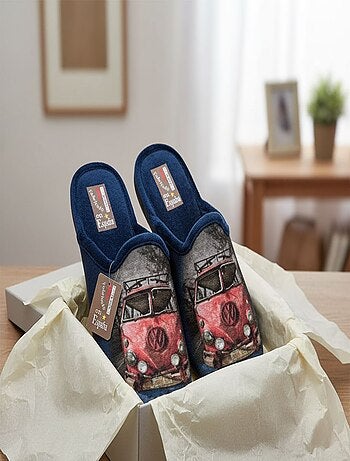 Pantuflas Hombre Mule Fantasía PHOTOPRINT