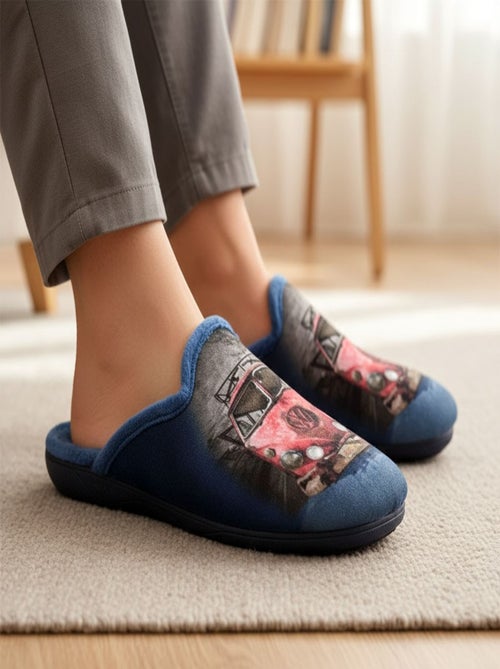 Pantuflas Hombre Mule Fantasía PHOTOPRINT - Kiabi