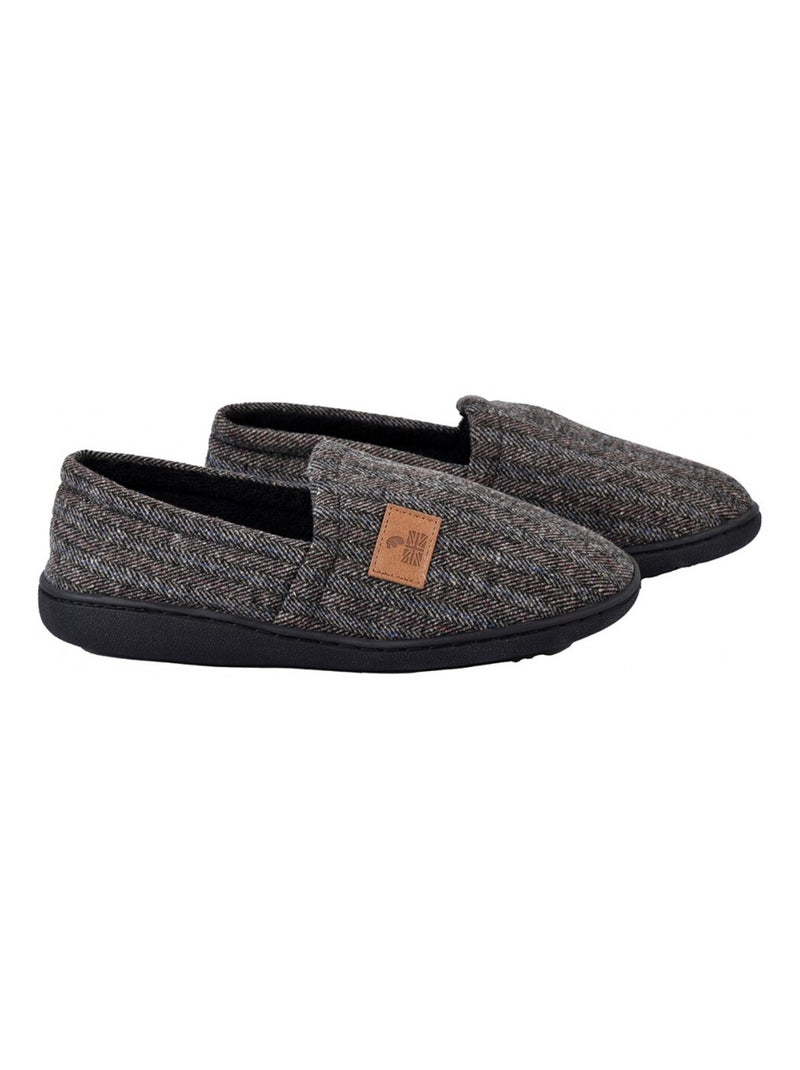 Pantuflas Hombre OZABI Ante Marrón - Kiabi
