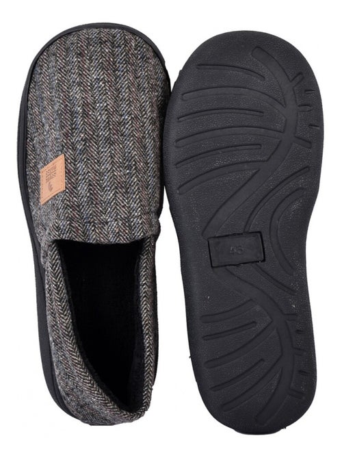Pantuflas Hombre OZABI Ante - Kiabi