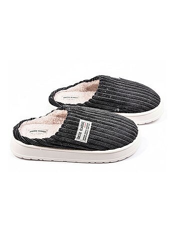 Pantuflas hombre pana acanalada MU10122