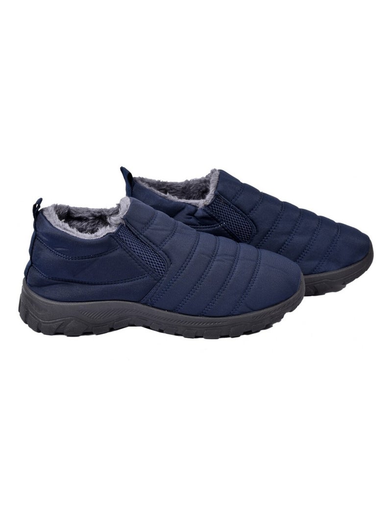 Pantuflas Hombre PREMIUM Azul marino - Kiabi