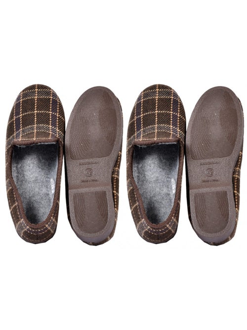 Pantuflas Hombre PREMIUM Pack de 2 - Kiabi