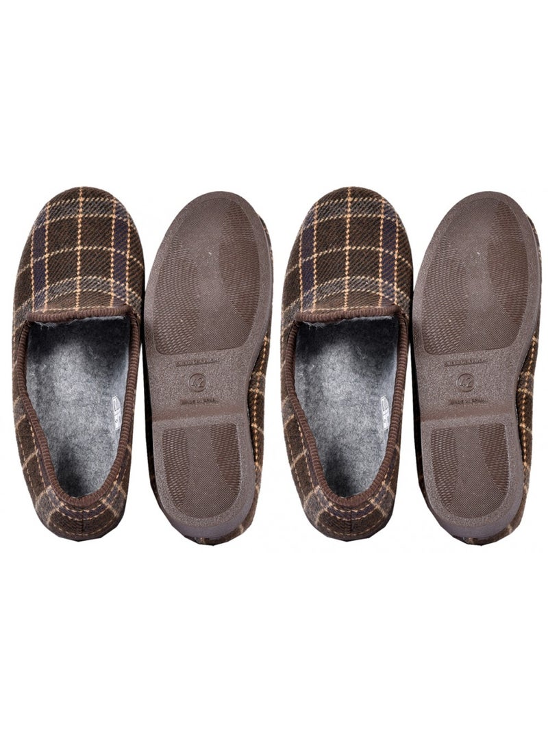 Pantuflas Hombre PREMIUM Pack de 2 Multicolor - Kiabi