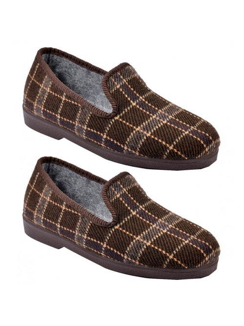 Pantuflas Hombre PREMIUM Pack de 2 - Kiabi