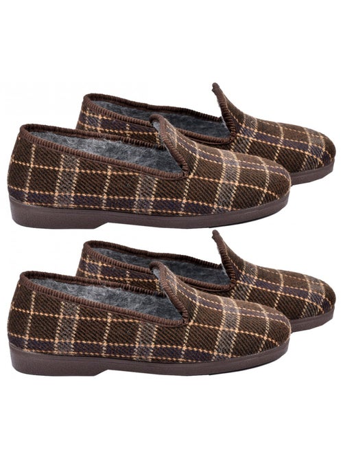 Pantuflas Hombre PREMIUM Pack de 2 - Kiabi