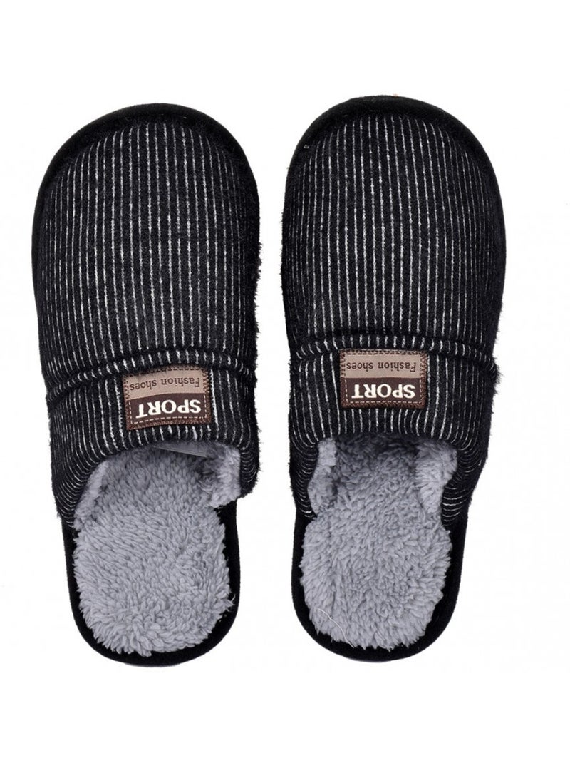 Pantuflas hombre SPORT Fashion Negro - Kiabi