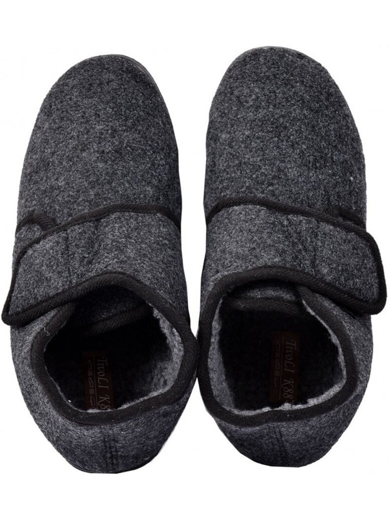 Pantuflas Hombre Zapatillas PREMIUM Negro - Kiabi