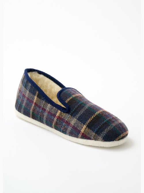 Pantuflas mixtas confort ancho suela fieltro - Afibel - Kiabi