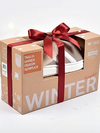 Pantuflas mixtas invierno forradas ND10929