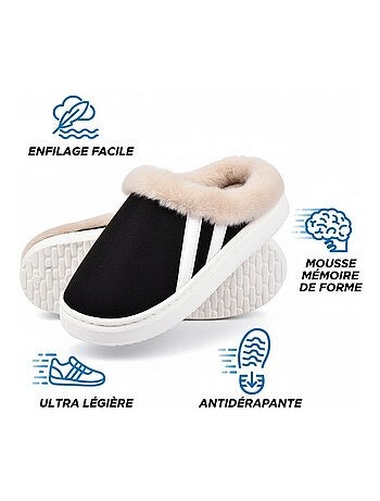 Pantuflas mixtas invierno forradas ND10929