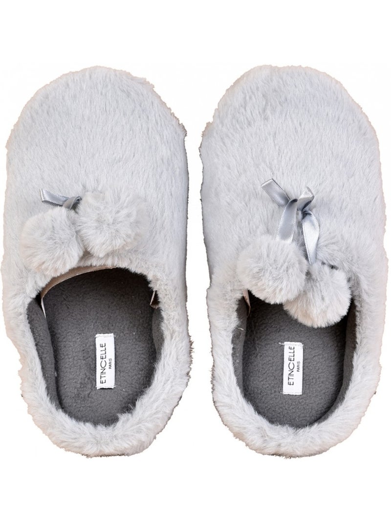 Pantuflas Mujer Confort y Calidad Superior Gris - Kiabi