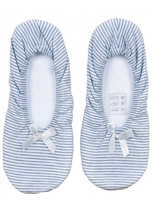 Pantuflas mujer INFINITIF Zapatillas bailarinas Pack de 2 - Kiabi