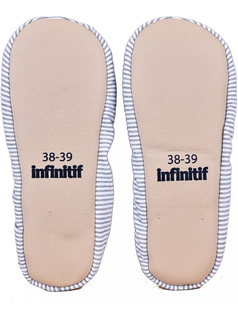 Pantuflas mujer INFINITIF Zapatillas bailarinas Pack de 2 Multicolor - Kiabi
