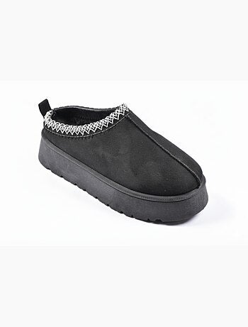 Pantuflas Mujer Invierno Mule Estilo Escandinavo MD9769
