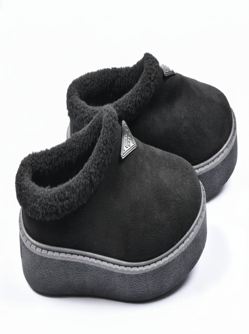 Pantuflas Mujer Invierno Mule Estilo Escandinavo ND10882 - Kiabi