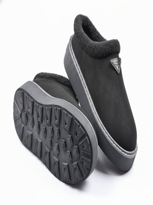 Pantuflas Mujer Invierno Mule Estilo Escandinavo ND10882 - Kiabi